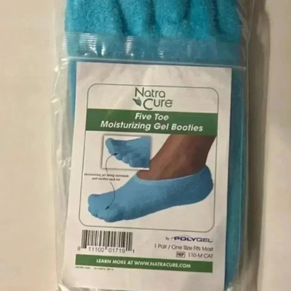 Natra Cure Five Toe Moisturizing Gel Booties - Picture 4 of 4